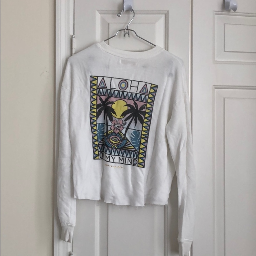 Spiritual Gangster Aloha on My Mind Sweatshirt